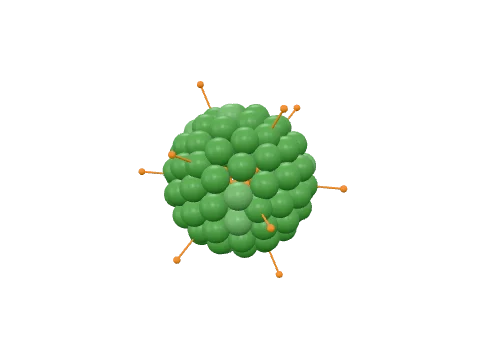 Adenovirus, rendered in 3D