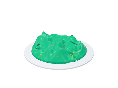 Biofilm, rendered in 3D