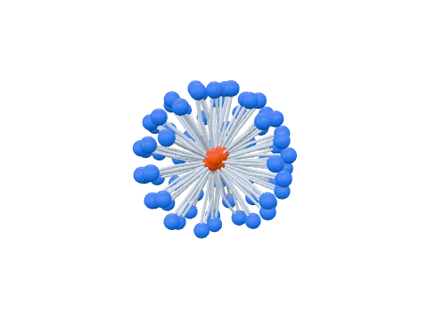 Micelle, rendered in 3D