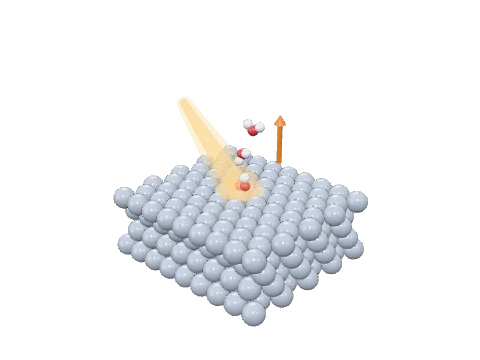 Pt111 with *OOH ORR, a 3D model rendered in the LabCanvas 3D Studio