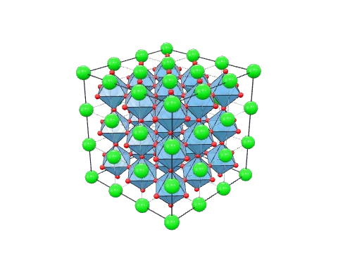 SrTiO₃ (strontium titanate) 3D model