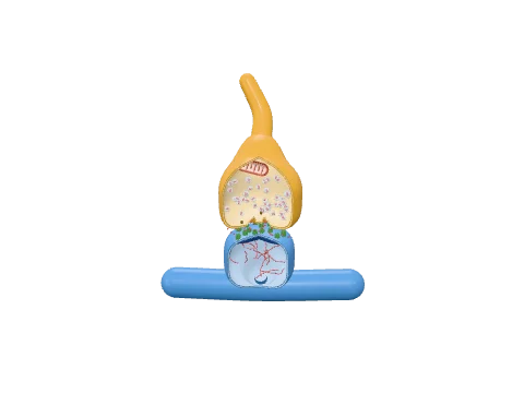 Synapse, a 3D model rendered in the LabCanvas 3D Studio
