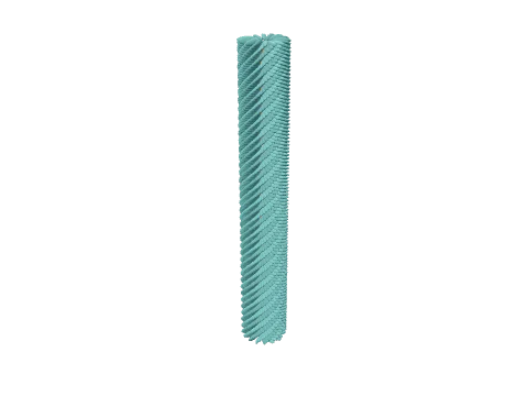 Tobacco mosaic virus, rendered in 3D