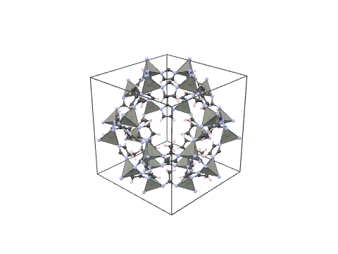 ZIF-8 3D model