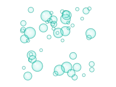 Bubbles: Foam, gas bubbles or a membrane texture
