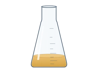 Erlenmeyer flask, a LabCanvas science object