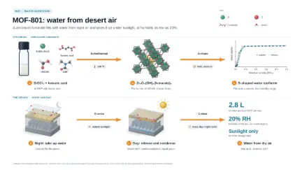 MOF-801: water from desert air: editable graphical abstract template