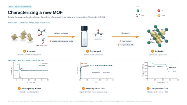 Characterizing a new MOF: editable figure template