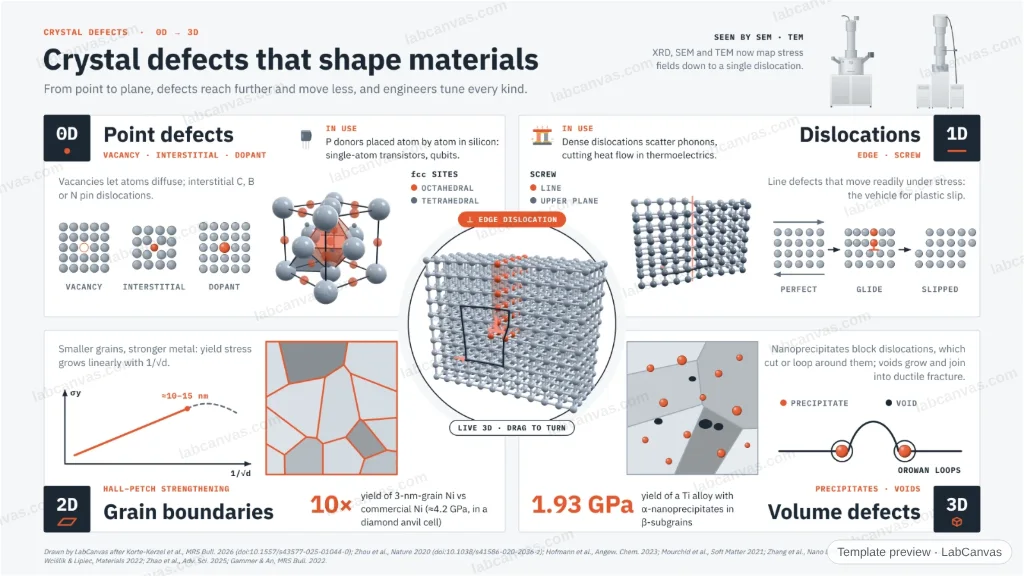 Crystal defects that shape materials: preview of the editable figure template
