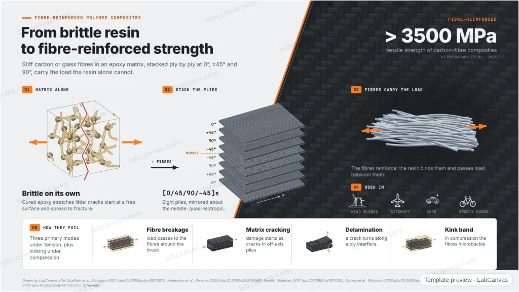 Fibre-reinforced composites: from layup to strength: preview of the editable figure template
