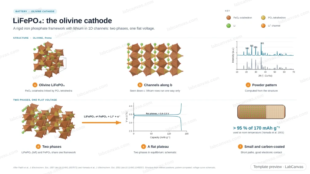 LiFePO₄: the olivine cathode: preview of the editable figure template