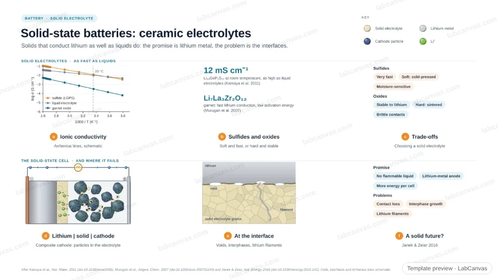 Solid-state batteries: ceramic electrolytes: preview of the editable figure template